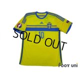 Sweden 2014 Home Shirt #10 Ibrahimovic w/tags