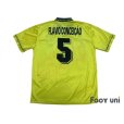 Photo2: Brazil 1995 Home Shirt #5 Flavio Conceicao (2)