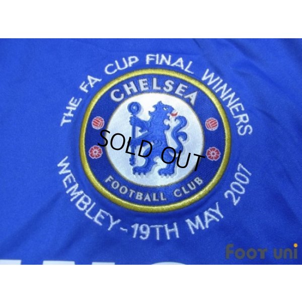 Photo6: Chelsea 2006-2008 Home Shirt #8 Lampard The FA CUP e-on Patch/Badge