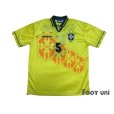 Photo1: Brazil 1995 Home Shirt #5 Flavio Conceicao (1)