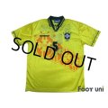 Brazil 1995 Home Shirt #5 Flavio Conceicao