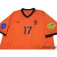 Photo3: Netherlands 2000 Home Shirt #17 Humphrey Rudge Under-21 UEFA Euro Championship Patch/Badge