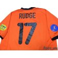 Photo4: Netherlands 2000 Home Shirt #17 Humphrey Rudge Under-21 UEFA Euro Championship Patch/Badge