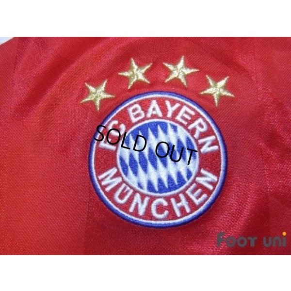 Photo6: Bayern Munchen 2013-2014 Home Long Sleeve Shirt #7 Ribery Bundesliga Patch/Badge Hermes Patch/Badge