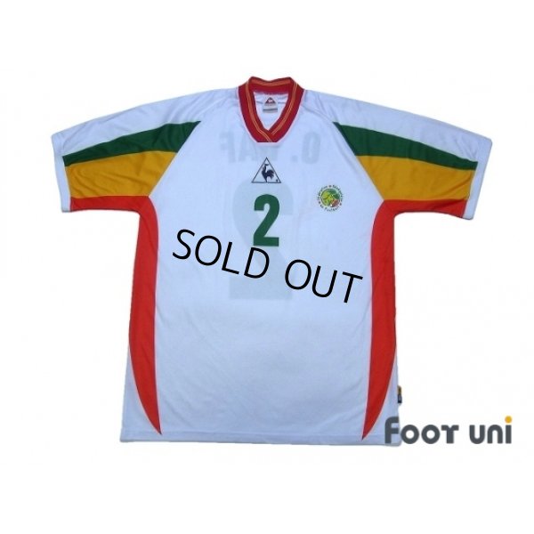 Photo1: Senegal 2002 Home Shirt #2 Omar Daf