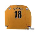 Photo2: Everton 2003-2004 Away Long Sleeve Shirt #18 Rooney (2)