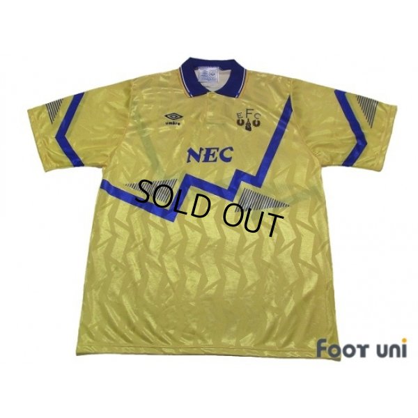 Photo1: Everton 1990-1992 Away Shirt