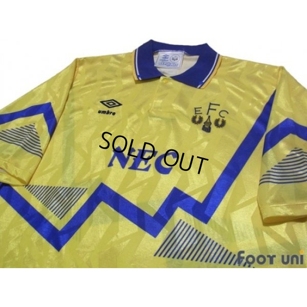 Photo3: Everton 1990-1992 Away Shirt