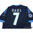 Photo4: Schalke04 2010-2011 Away Shirt #7 Raul Champions League Patch/Badge Respect Patch/Badge (4)