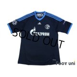 Schalke04 2010-2011 Away Shirt #7 Raul Champions League Patch/Badge Respect Patch/Badge