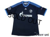 Schalke04 2010-2011 Away Shirt #7 Raul Champions League Patch/Badge Respect Patch/Badge