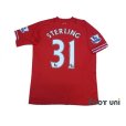 Photo2: Liverpool 2013-2014 Home Shirt #31 Sterling BARCLAYS PREMIER LEAGUE Patch/Badge w/tags (2)