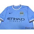 Photo3: Manchester City 2013-2014 Home Shirt #16 Kun Aguero