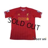 Liverpool 2013-2014 Home Shirt #31 Sterling BARCLAYS PREMIER LEAGUE Patch/Badge w/tags