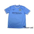 Photo1: Manchester City 2013-2014 Home Shirt #16 Kun Aguero (1)