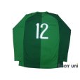 Photo2: Brazil 2006 GK Player Long Sleeve Shirt #12 (2)