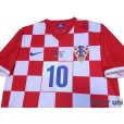 Photo3: Croatia 2014 Home Shirt #10 Modric w/tags (3)
