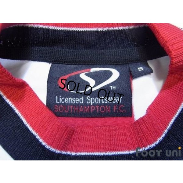 Photo4: Southampton FC 2003-2005 Home Long Sleeve Shirt