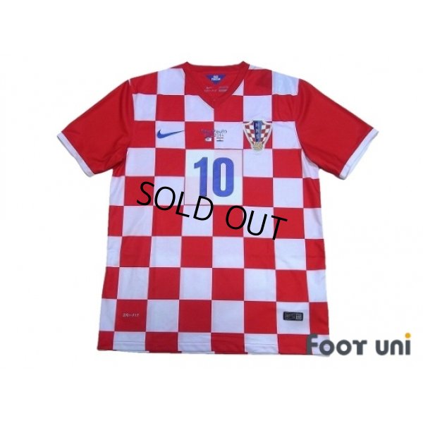 Photo1: Croatia 2014 Home Shirt #10 Modric w/tags