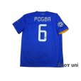 Photo2: Juventus 2014-2015 Away Shirt #6 Pogba Champions League Patch/Badge Respect Patch/Badge w/tags (2)