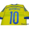 Photo4: Sweden 2014 Home Shirt #10 Ibrahimovic