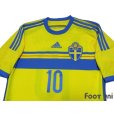 Photo3: Sweden 2014 Home Shirt #10 Ibrahimovic