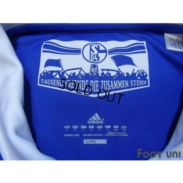 Photo5: Schalke04 2010-2012 Home Shirt #25 Huntelaar Champions League Patch/Badge Respect Patch/Badge