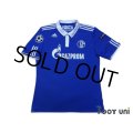 Schalke04 2010-2012 Home Shirt #25 Huntelaar Champions League Patch/Badge Respect Patch/Badge