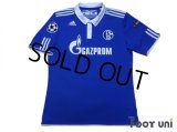 Schalke04 2010-2012 Home Shirt #25 Huntelaar Champions League Patch/Badge Respect Patch/Badge