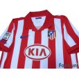 Photo3: Atletico Madrid 2009-2010 Home Shirt #10 Kun Aguero LFP Patch/Badge (3)