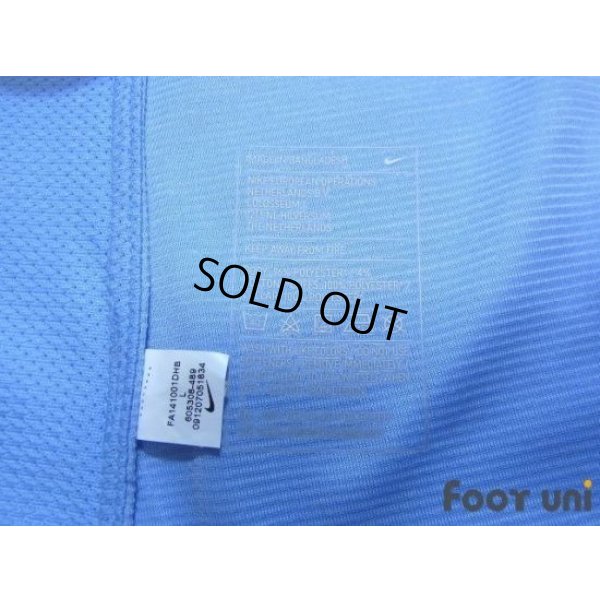 Photo7: Manchester City 2014-2015 Home Authentic Shirt #18 Lampard BARCLAYS PREMIER LEAGUE Patch/Badge