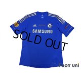 Chelsea 2012-2013 Home Shirt #11 Oscar UEFA Europa League Patch/Badge Respect Patch/Badge