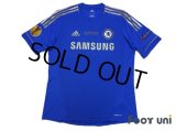 Chelsea 2012-2013 Home Shirt #11 Oscar UEFA Europa League Patch/Badge Respect Patch/Badge