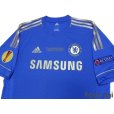Photo3: Chelsea 2012-2013 Home Shirt #11 Oscar UEFA Europa League Patch/Badge Respect Patch/Badge (3)