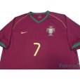 Photo3: Portugal 2006 Home Shirt #7 Figo