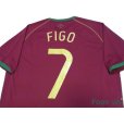Photo4: Portugal 2006 Home Shirt #7 Figo