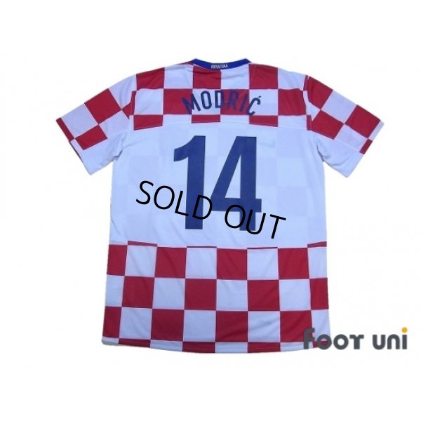 Photo2: Croatia Euro 2008 Home Shirt #14 Modric