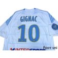 Photo4: Olympique Marseille 2010-2011 Home Shirt #10 Gignac Olympique Marseille Champion 2010 Patch/Badge