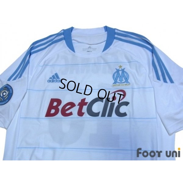 Photo3: Olympique Marseille 2010-2011 Home Shirt #10 Gignac Olympique Marseille Champion 2010 Patch/Badge