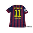 Photo2: FC Barcelona 2013-2014 Home Authentic Shirt #11 Neymar LFP Patch/Badge (2)