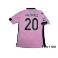 Photo2: Palermo 2014-2015 Home Shirt #20 Vazquez Serie A Tim Patch/Badge w/tags (2)