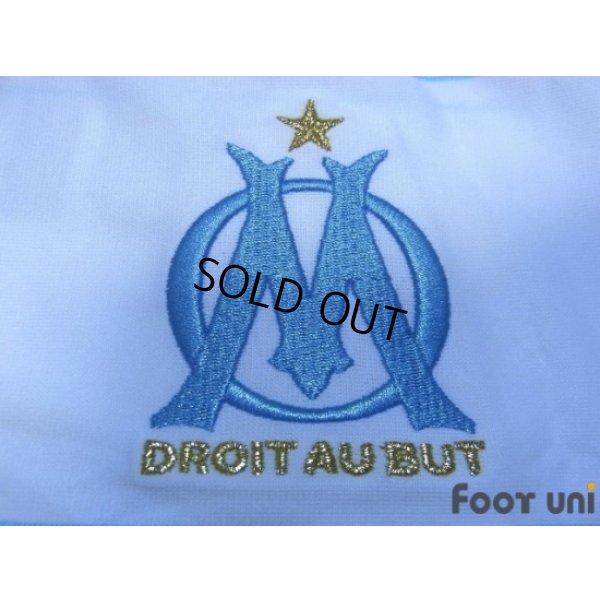 Photo6: Olympique Marseille 2010-2011 Home Shirt #10 Gignac Olympique Marseille Champion 2010 Patch/Badge