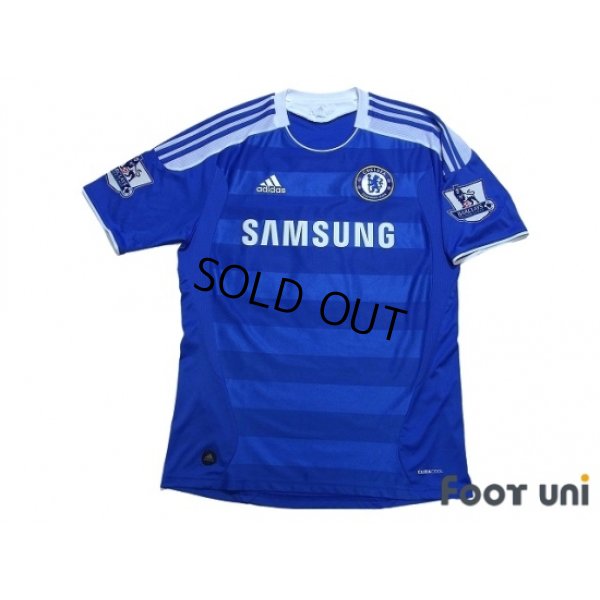 Photo1: Chelsea 2011-2012 Home Shirt #8 Lampard BARCLAYS PREMIER LEAGUE Patch/Badge