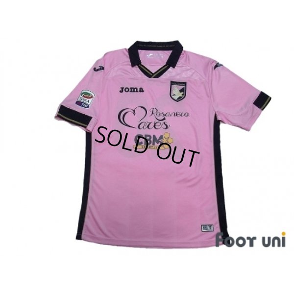 Photo1: Palermo 2014-2015 Home Shirt #20 Vazquez Serie A Tim Patch/Badge w/tags
