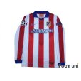 Photo1: Atletico Madrid 2014-2015 Home Authentic Long Sleeve Shirt #7 Griezmann (1)