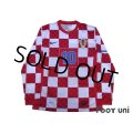 Croatia 2010 Home Authentic Long Sleeve Shirt #10 Modric w/tags