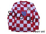 Croatia 2010 Home Authentic Long Sleeve Shirt #10 Modric w/tags