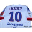 Photo4: Olympique Lyonnais 2012-2013 Home Shirt #10 Lacazette w/tags (4)