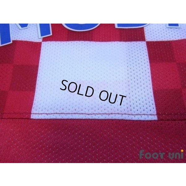Photo8: Croatia 2010 Home Authentic Long Sleeve Shirt #10 Modric w/tags