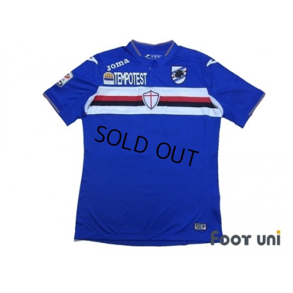 Photo1: Sampdoria 2015-2016 Home Shirt #10 Joaquin Correa Serie A Tim Patch/Badge w/tags